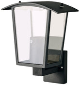 Avide Επιτοίχιο Φωτιστικό Εξωτερικού Χώρου Coronado 1xE27 IP44 Μαύρο